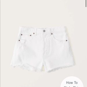 Abercrombie High Rise Mom Short